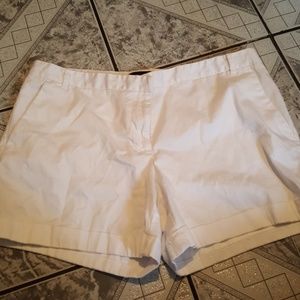attention white shorts size 12